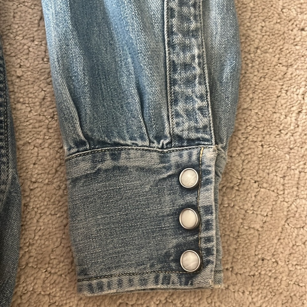 Levi's vintage big E tab denim shirt, 1960’s MINT - Picture 4 of 6